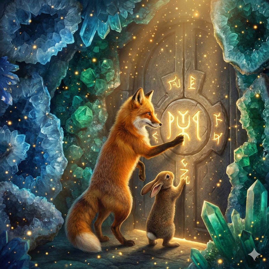 kristal magara ve dostluk anahtari